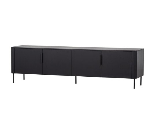 WOOOD Gunnar TV Meubel 200 cm Mat Zwart