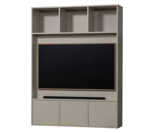 WOOOD Meggy TV Opbergkast 160cm Grenen Dust
