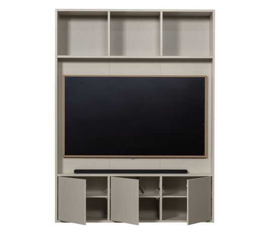 WOOOD Meggy TV Opbergkast 160cm Grenen Dust