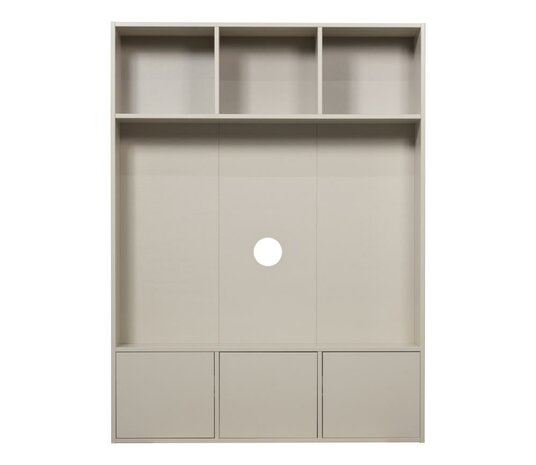 WOOOD Meggy TV Opbergkast 160cm Grenen Dust