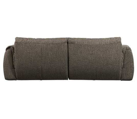 WOOOD Baggy 2-zits Bank Geweven Stof Warmgrijs Melange