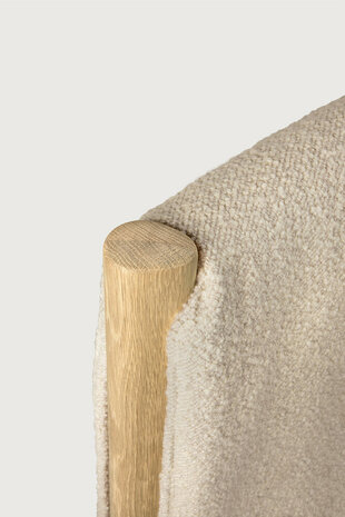 Ethnicraft PI Bed incl. bekleding 