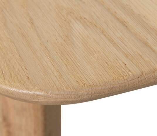 WOOOD Tablo Deens Ovaal 180x100cm Transparant