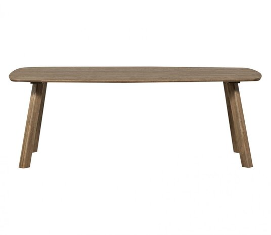 WOOOD Tablo Deens Ovaal 220x100cm Cashmere Brown