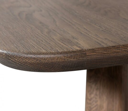 WOOOD Tablo Deens Ovaal 180x100cm Cashmere Brown