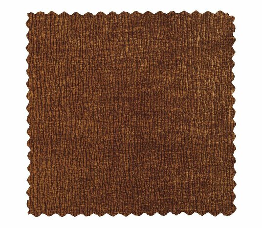 WOOOD Baggy Hoekbank Links 3D Chenille Middenbruin