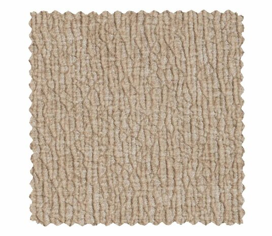 WOOOD Baggy Hoekbank Links 3D Chenille Zand