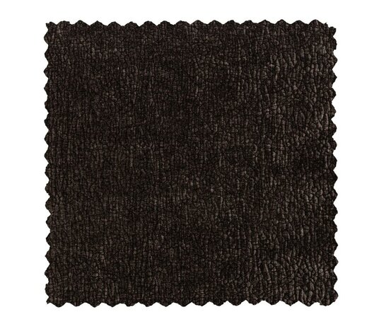 WOOOD Baggy Hoekbank Rechts 3D Chenille Donkerbruin