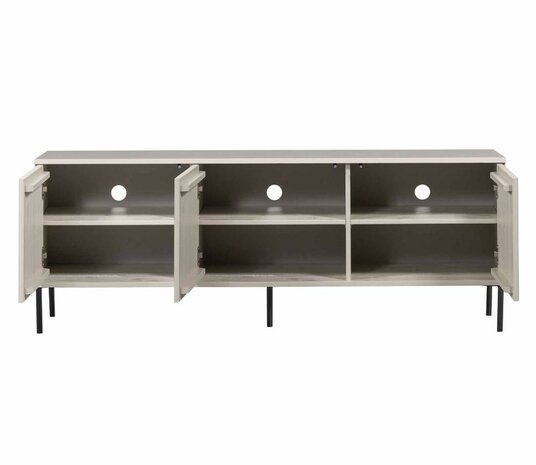 WOOOD New Gravure TV Meubel 150cm Grenen Dust