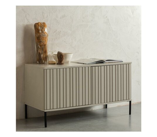 WOOOD New Gravure TV Meubel 100cm Grenen Dust