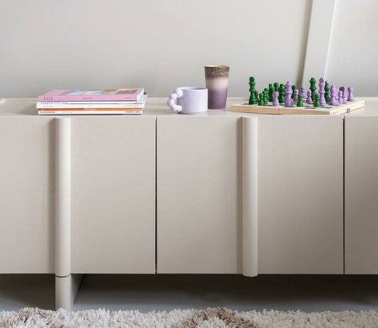 WOOOD Basu TV Meubel Grenen Dust 200cm