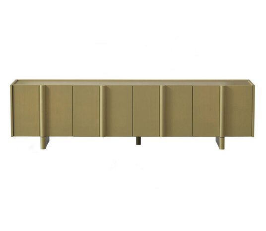 WOOOD Basu TV Meubel Grenen Moss 200cm