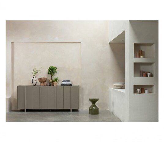 WOOOD Basu Dressoir Grenen Mud
