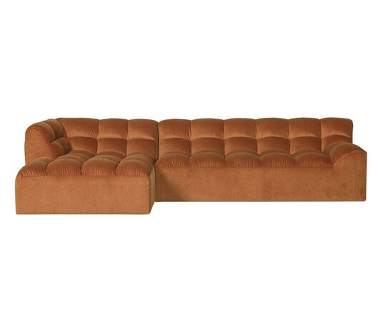 WOOOD Allure Chaise Longue Links Velvet Terra