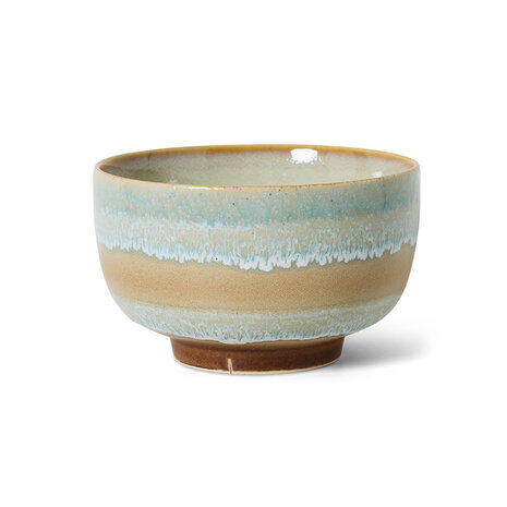 HKLIVING 70's ceramics Noodle Bowl Skyline