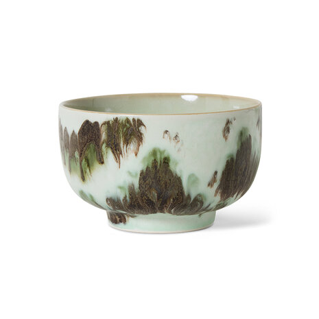 HKLIVING 70's ceramics Noodle Bowl Tide