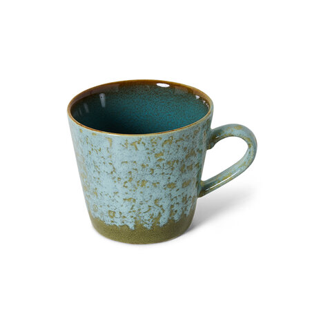 HKLIVING 70's ceramics Cappuccino Mugs Verdigris