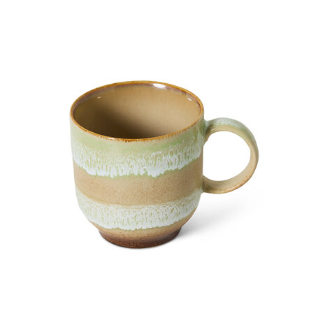 HKLIVING 70's ceramics Café Mug Umber