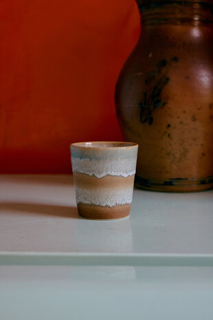 HKLIVING 70's ceramics Coffee Mug skyline