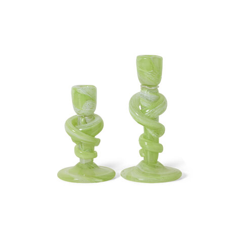 HKLIVING knotted candle holder large