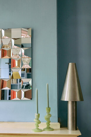 HKLIVING knotted candle holder large