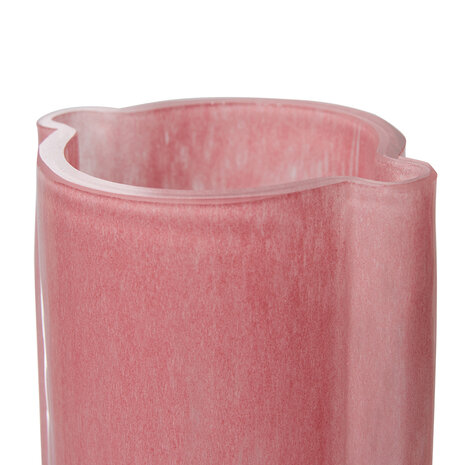 HKLIVING Glass Vase Flamingo Pink