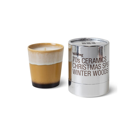 HKLIVING 70s ceramics Christmas special winter woods