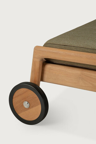 Ethnicraft Jack Outdoor Verstelbaar Ligbed Green