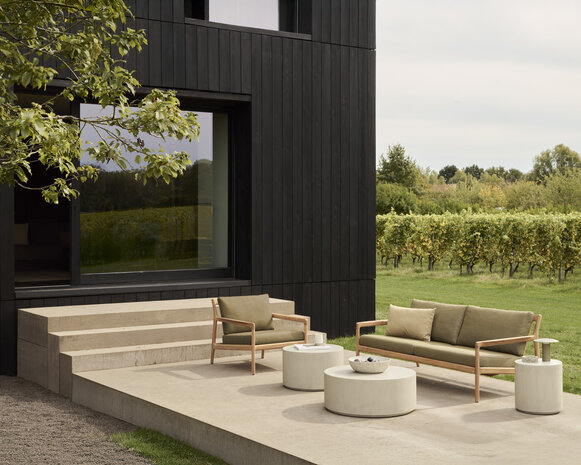 Ethnicraft elements Outdoor Koffietafel Lichtgrijs Beton