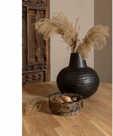 WOOOD Essentails Rhonda Eettafel ø129 cm Eiken Naturel