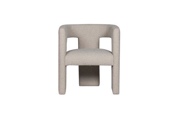 WOOOD Essentials Tiwa Fauteuil Bouclé Beige
