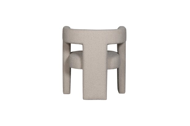 WOOOD Essentials Tiwa Fauteuil Bouclé Beige
