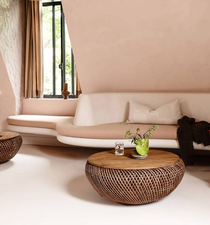 dBodhi Wave Salontafel Bruin 100cm