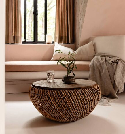 dBodhi Wave Salontafel Kulit 100 cm