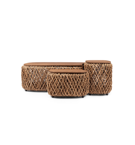 dBodhi Knut Square Padi Salontafelset Medium