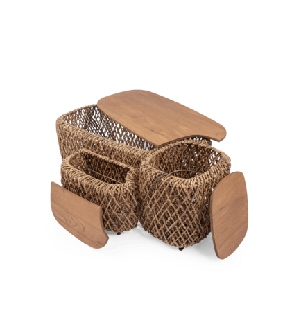 dBodhi Knut Square Padi Salontafelset Medium