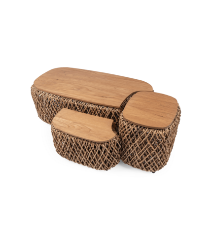 dBodhi Knut Square Padi Salontafelset Large