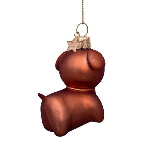 Vondels Ornament glas Nijntje-Miffy Dog snuf 