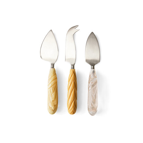 HKLIVHKLIVING Cheese knives, cream
