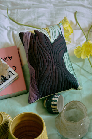 HKLIVING Cushion, watercolours (50x30 cm)