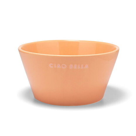 Vondels Bowl ceramic Ciao Bella Orange