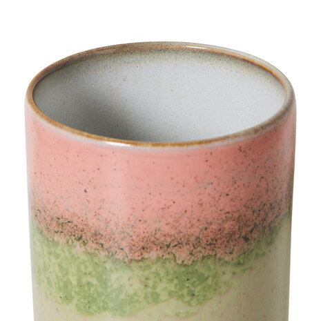 HKLIVING 70s ceramics storage jar glaze