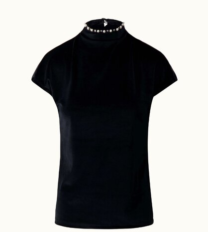 Zusss turtle top met parels