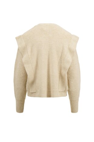 Zusss vest met schouder detail