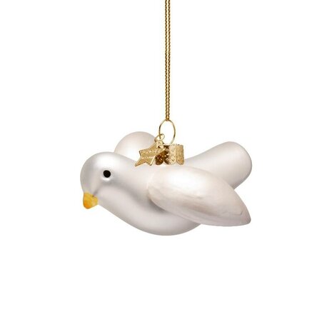 Vondels Ornament glas Nijntje-Miffy dove of peace 