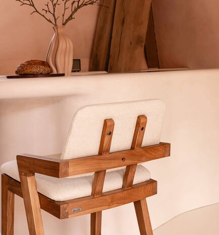 dBodhi Noa Keuken Bar Stoel Custard