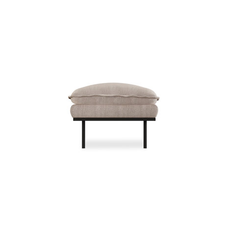 HKliving retro Hocker Sneak Beige