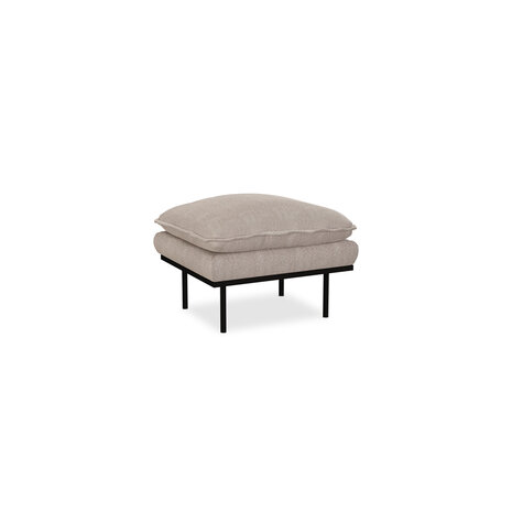 HKliving retro Hocker Sneak Beige