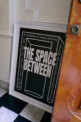 HKLIVING Framed poster, between space