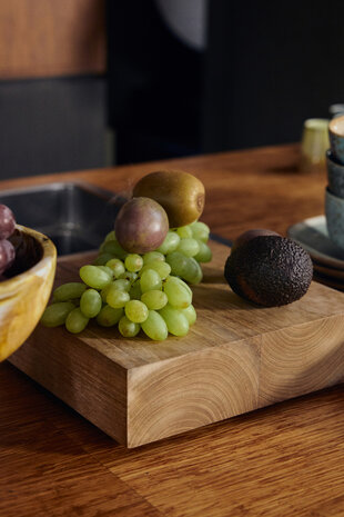 HKLIVING Teak Cube Large